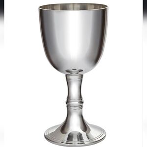 Elegant Wentworth Pewter Large Wine Goblet New